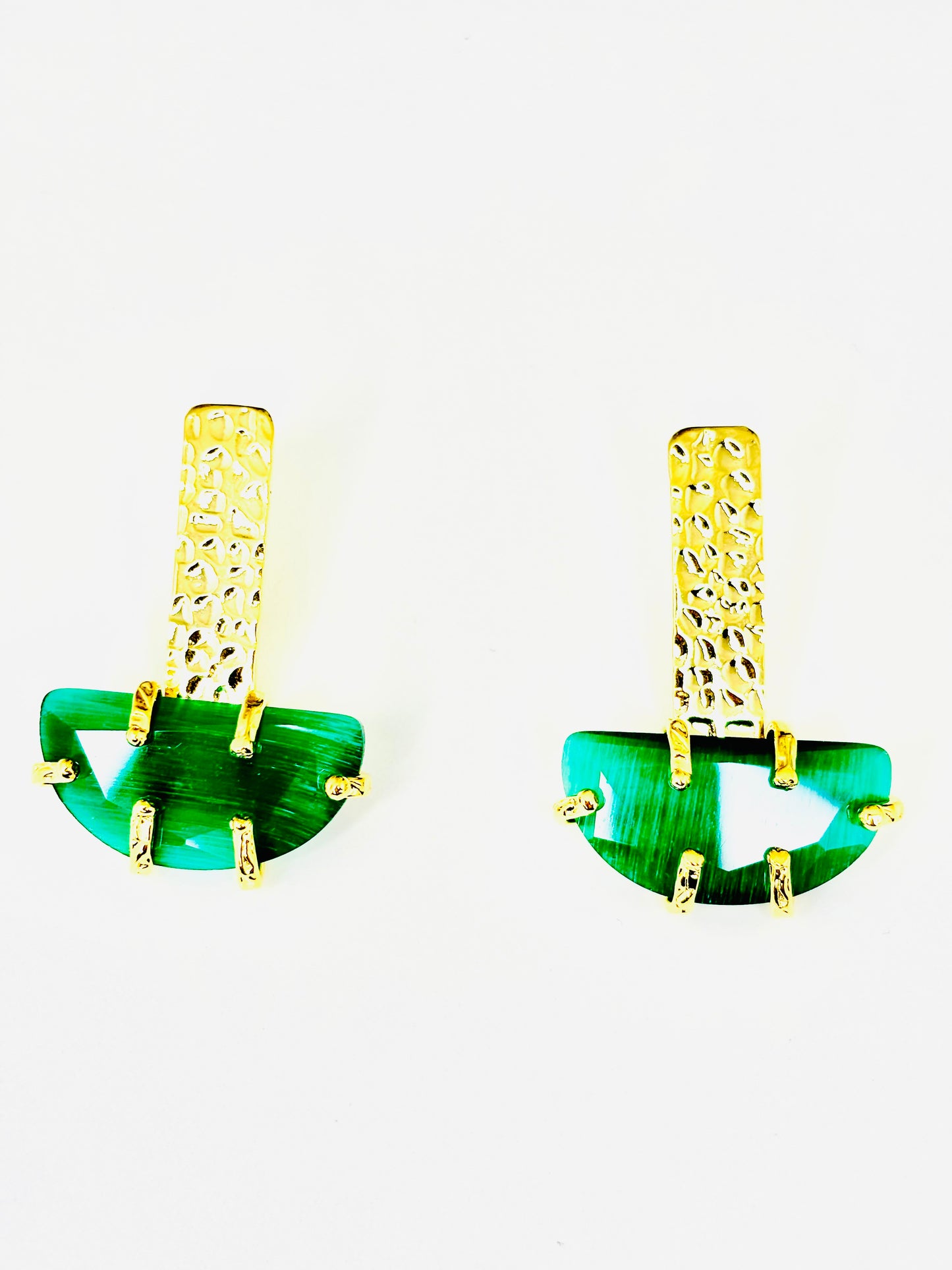 Handmade Artisan  Brass  Fantasy Earrings